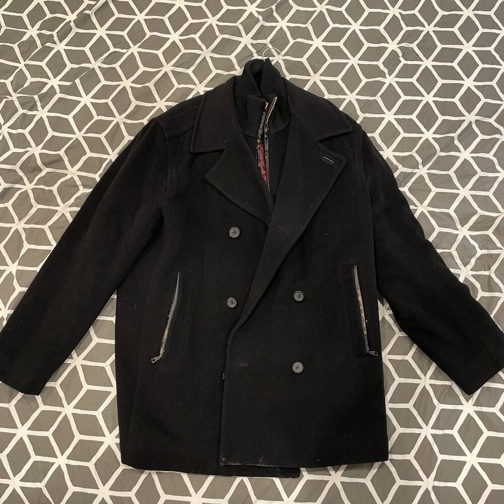 Marc New York (Andrew Marc) Men's Wool Overcoat/Peacoat